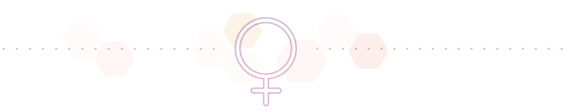 separation line female symbole