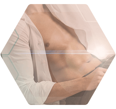 Permanent hair removal for men | chest & abdomen