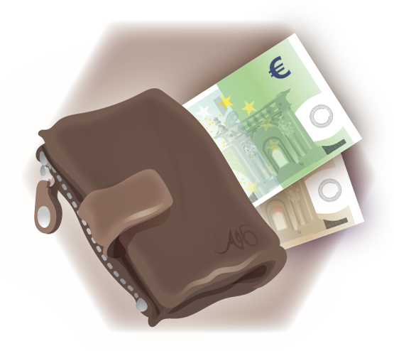 Icon wallet money