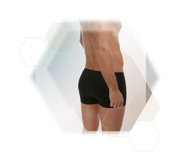 photo man showing tight butt in underwear