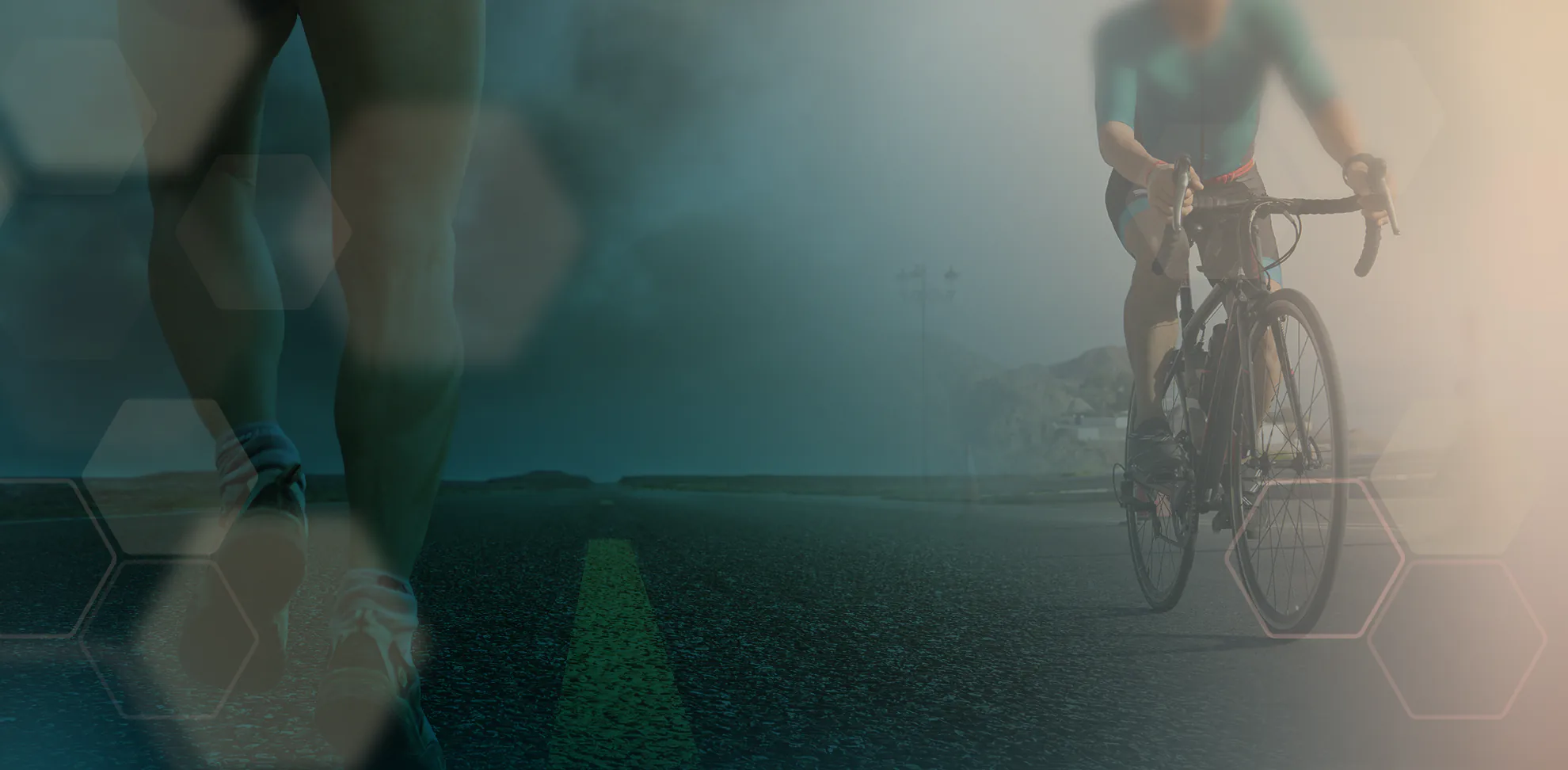 Hintergrundbild Radsport glatte Männerbeine